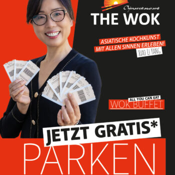 Gratis Parken bei The Wok